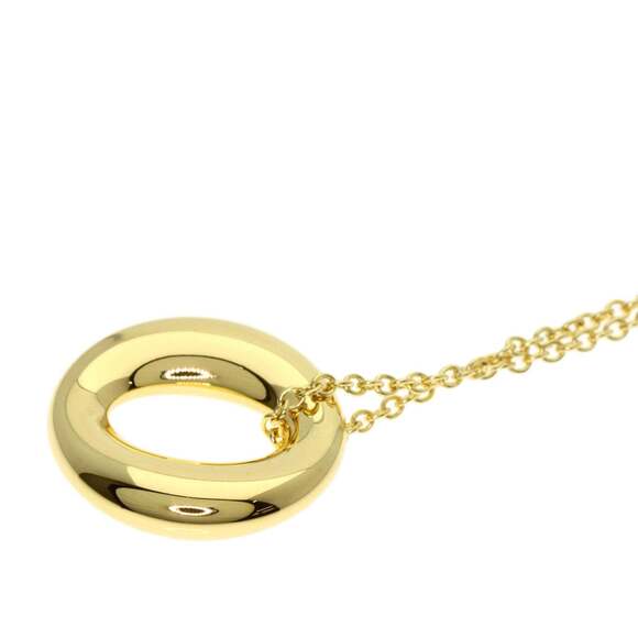 Tiffany & Co. Sebiana Open Circle Necklace in 18K Yellow Gold for Women. - Picture 7 of 8